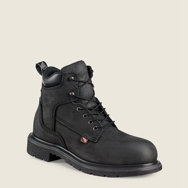 Red Wing Safety Bot Erkek - Dynaforce® - 6-Inch Waterproof Toe - Siyah - 31CXYBSJE